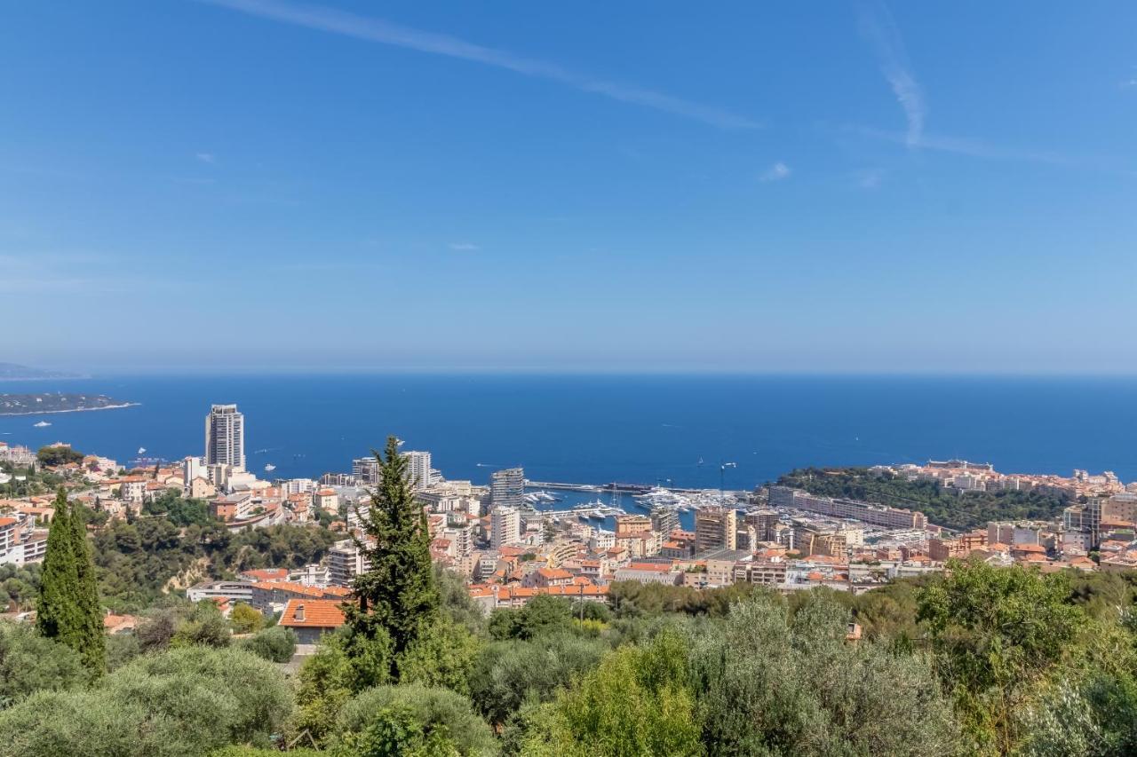 Le Mas D'Angeline, Vue Mer, Jardin Commun, Parking, Voiture Requise, 10 Min En Voiture De Monaco, Route Etroite, Pente Raide, Croisement Limite, Sea View, Shared Garden, Parking, Car Required, 10 Min Drive From Monaco, Narrow Steep Road, Limited Pass Босолей Экстерьер фото