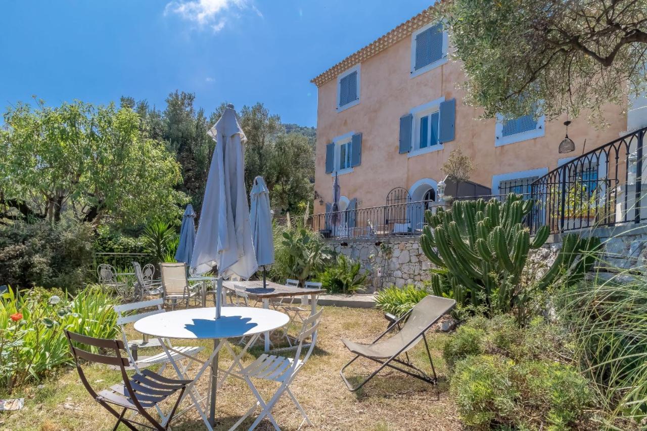 Le Mas D'Angeline, Vue Mer, Jardin Commun, Parking, Voiture Requise, 10 Min En Voiture De Monaco, Route Etroite, Pente Raide, Croisement Limite, Sea View, Shared Garden, Parking, Car Required, 10 Min Drive From Monaco, Narrow Steep Road, Limited Pass Босолей Экстерьер фото