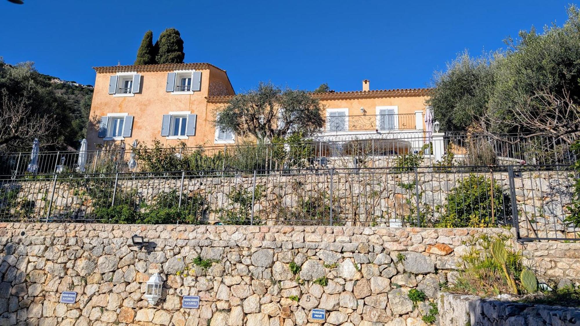 Le Mas D'Angeline, Vue Mer, Jardin Commun, Parking, Voiture Requise, 10 Min En Voiture De Monaco, Route Etroite, Pente Raide, Croisement Limite, Sea View, Shared Garden, Parking, Car Required, 10 Min Drive From Monaco, Narrow Steep Road, Limited Pass Босолей Экстерьер фото