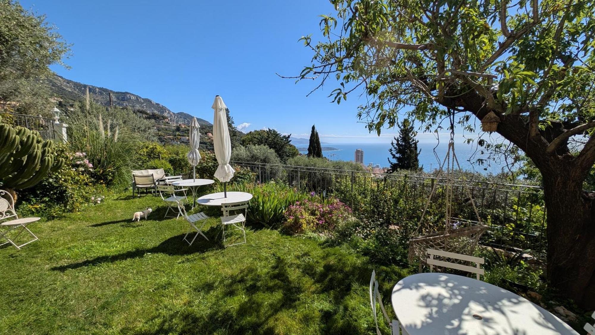 Le Mas D'Angeline, Vue Mer, Jardin Commun, Parking, Voiture Requise, 10 Min En Voiture De Monaco, Route Etroite, Pente Raide, Croisement Limite, Sea View, Shared Garden, Parking, Car Required, 10 Min Drive From Monaco, Narrow Steep Road, Limited Pass Босолей Экстерьер фото