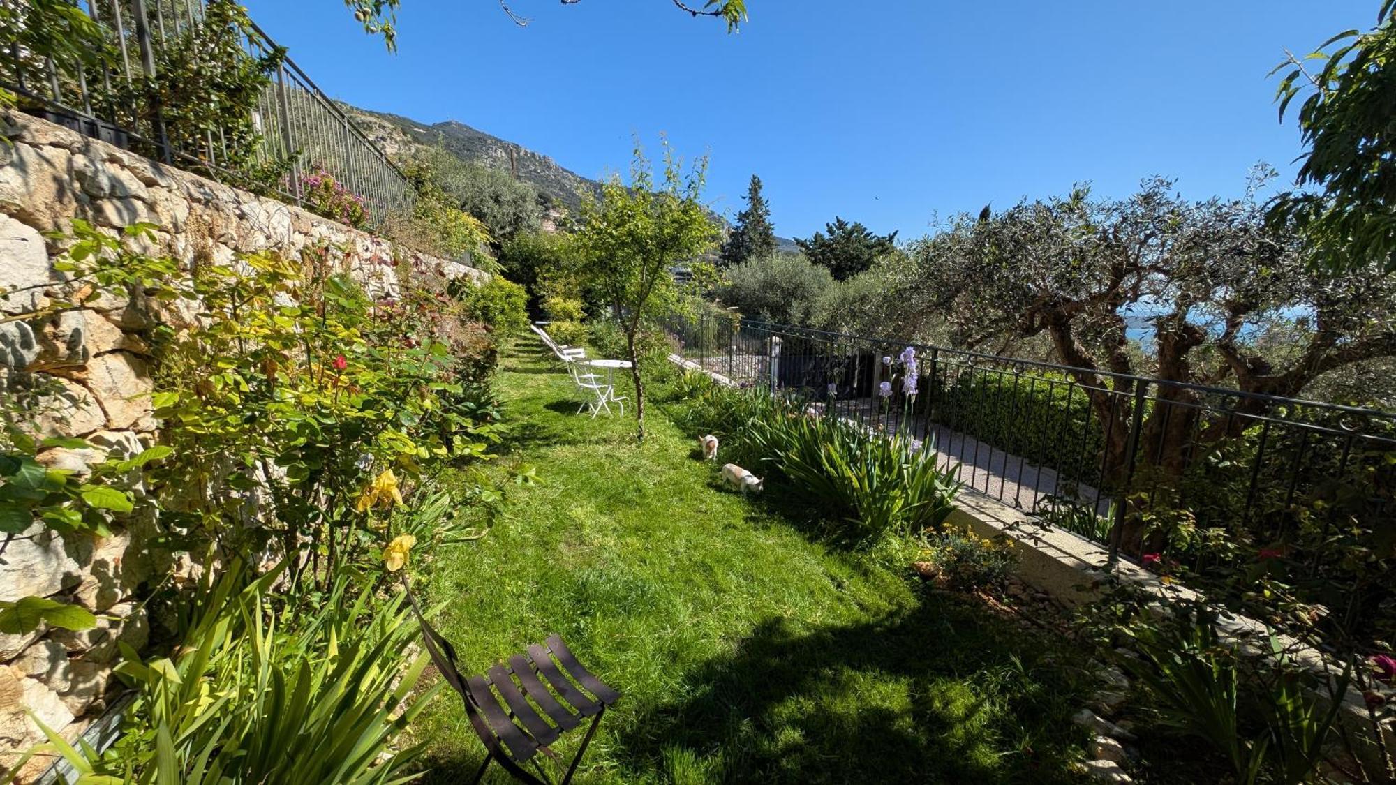 Le Mas D'Angeline, Vue Mer, Jardin Commun, Parking, Voiture Requise, 10 Min En Voiture De Monaco, Route Etroite, Pente Raide, Croisement Limite, Sea View, Shared Garden, Parking, Car Required, 10 Min Drive From Monaco, Narrow Steep Road, Limited Pass Босолей Экстерьер фото