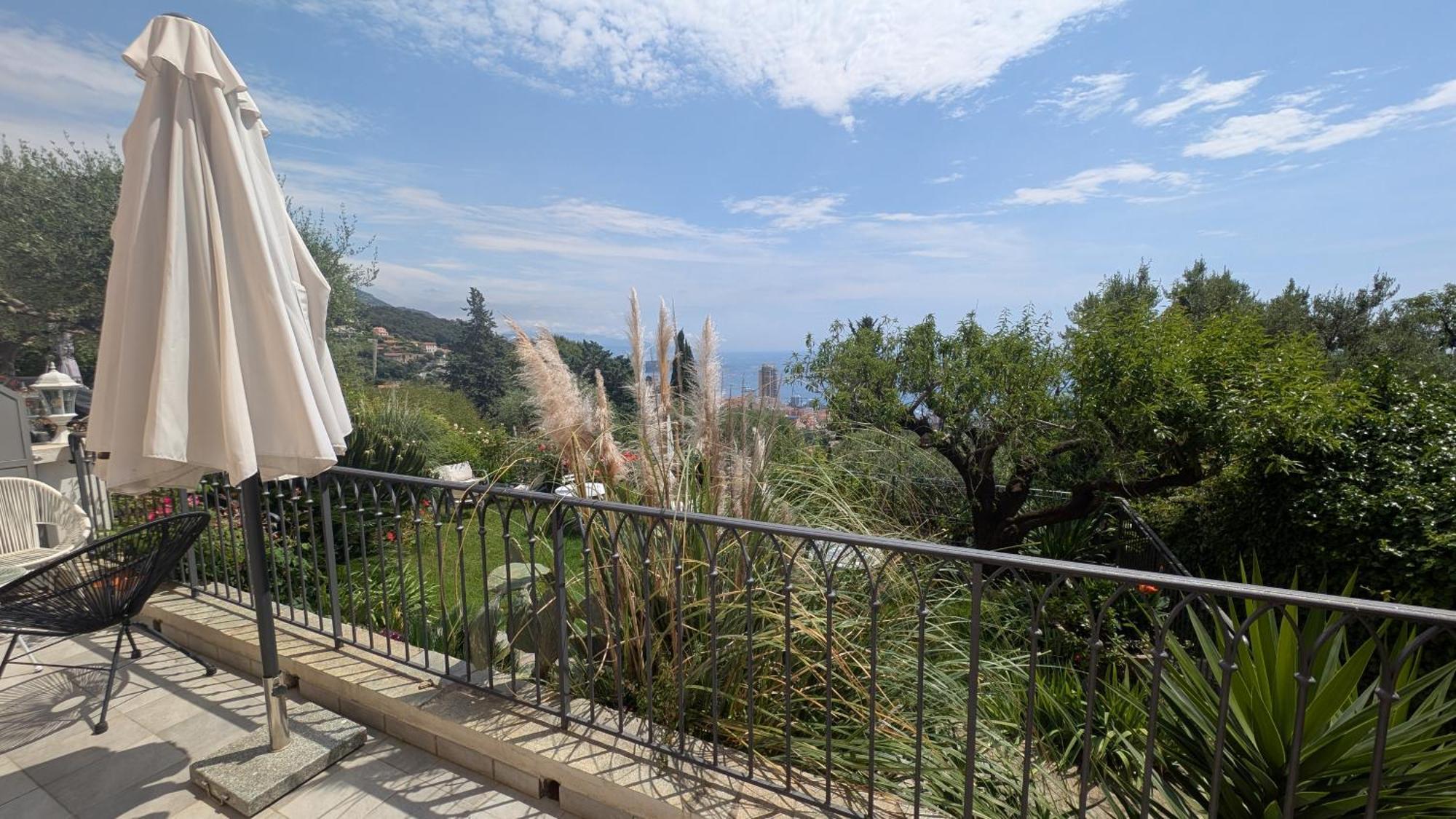 Le Mas D'Angeline, Vue Mer, Jardin Commun, Parking, Voiture Requise, 10 Min En Voiture De Monaco, Route Etroite, Pente Raide, Croisement Limite, Sea View, Shared Garden, Parking, Car Required, 10 Min Drive From Monaco, Narrow Steep Road, Limited Pass Босолей Экстерьер фото